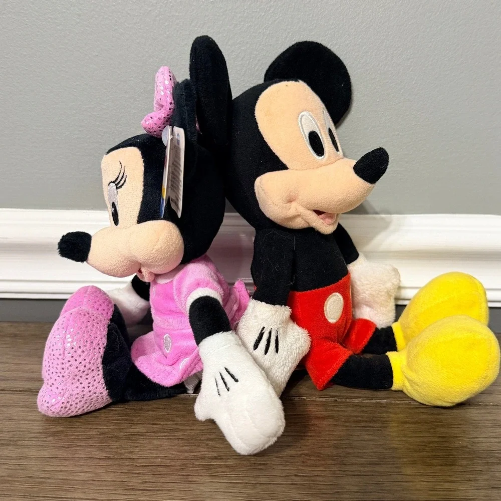 Disney Mickey & Minnie Mouse Plush Disney Junior Bundle‎